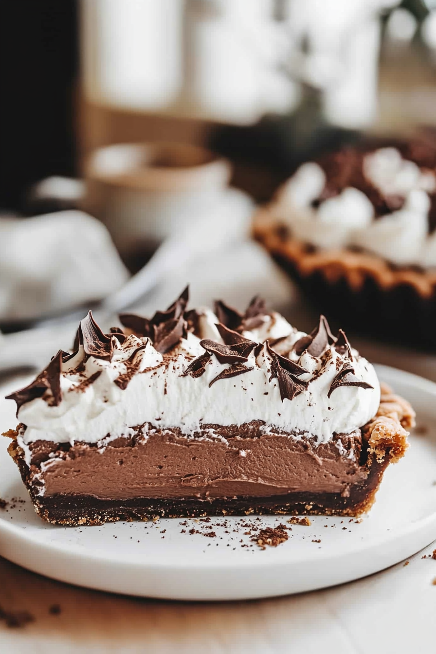 Decadent No-Bake Chocolate Mousse Pie: Rich, Creamy, & Effortless